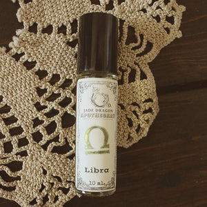 Our Libra roll-on oil uses the light, floral notes of Geranium to bring this kind of self awareness & balance.